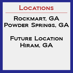 Rockmart, Powder Springs, Hiram, GA