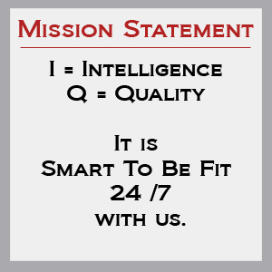 IQ Fitness Intelligence Quality Smart to be Fit
